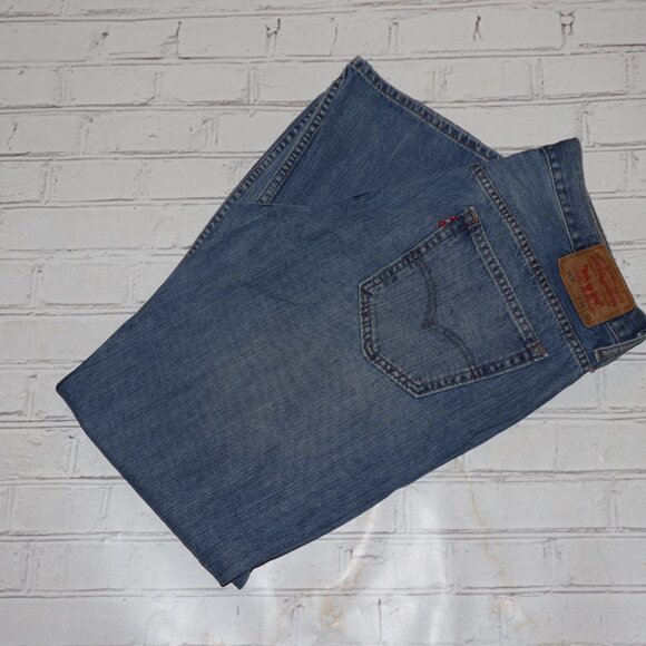 👖💙 Levi’s 569™ Loose Straight · W36 L32 · Classic Blue Denim - Picture 3 of 5